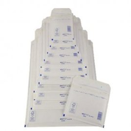 Arofol - K 350 x 470 mm - Luftpolsterversandtasche Weiss, Robust & Vielseitig