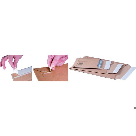 Smartbox Pro - 71600446 - Versandtasche Wellpappe Braun Kleinbildformat