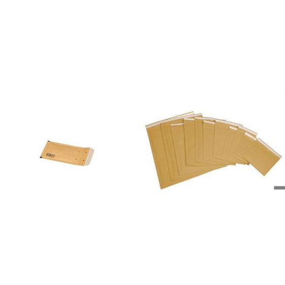 Smartbox Pro - 200er Pack SBP-Luftpolstertasche - Haftklebung (Gr.1) - 95x165mm, Braun
